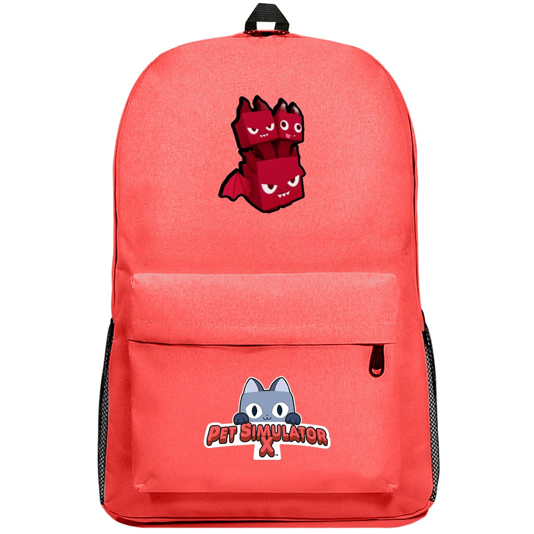 Roblox Pet Simulator X Three Headed Dragon Backpack SuperPack - Three Headed Dragon Character Sticker