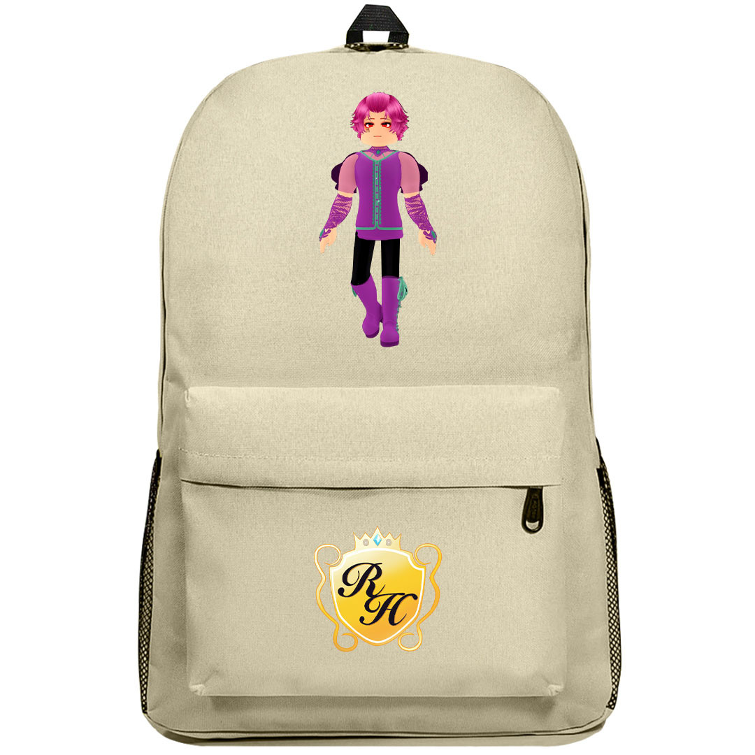 Roblox Royale High Backpack Superpack - Royale Rebel Boy Character Art Series