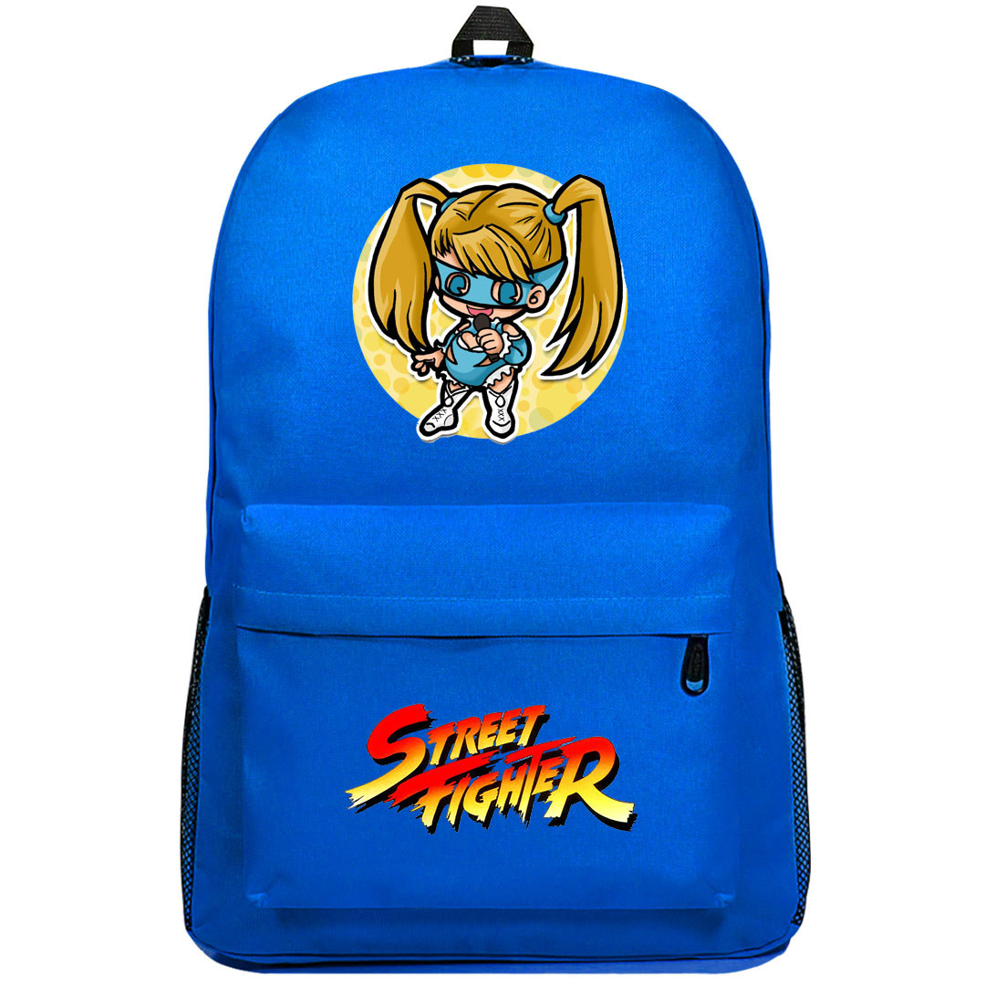 Street Fighter Mika Backpack SuperPack - Rainbow Mika Sticker Art