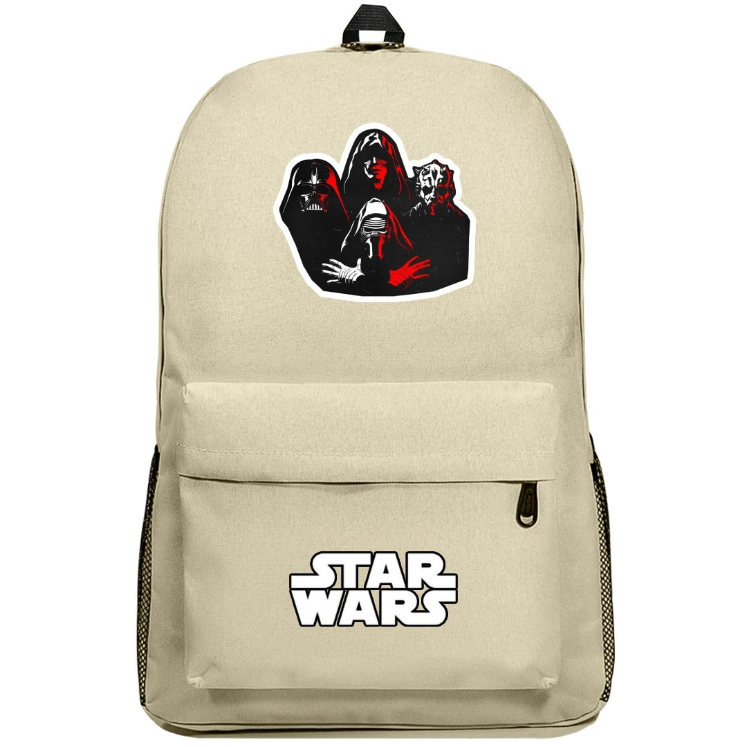 Star Wars Backpack SuperPack - Star Wars Characters Black And Red Illustration