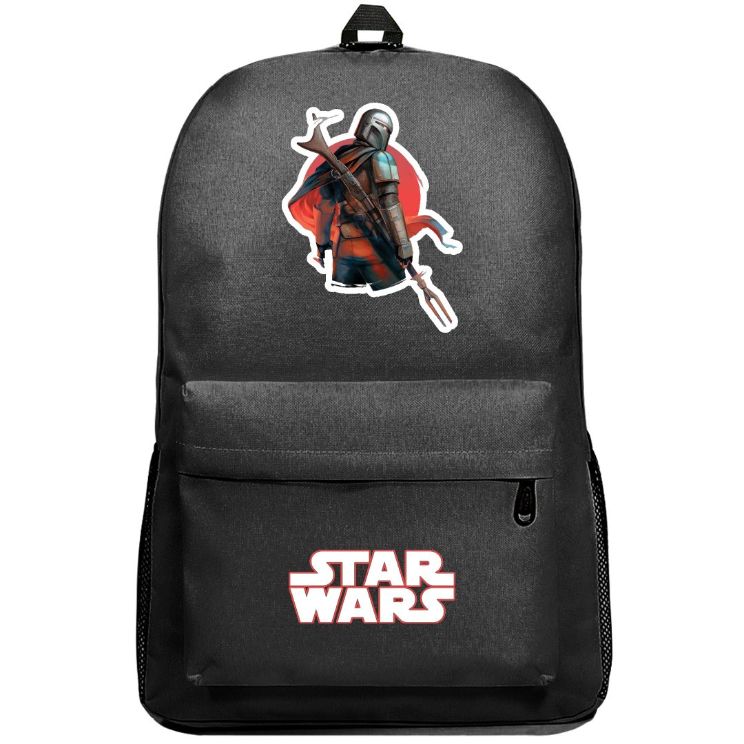 Star Wars Mandalorian Backpack SuperPack - Mandalorian Dusty Sunset PopSockets Grip Art
