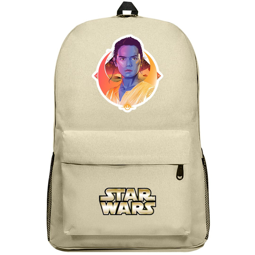 Star Wars Rey Backpack SuperPack - Rey Vector Illustration