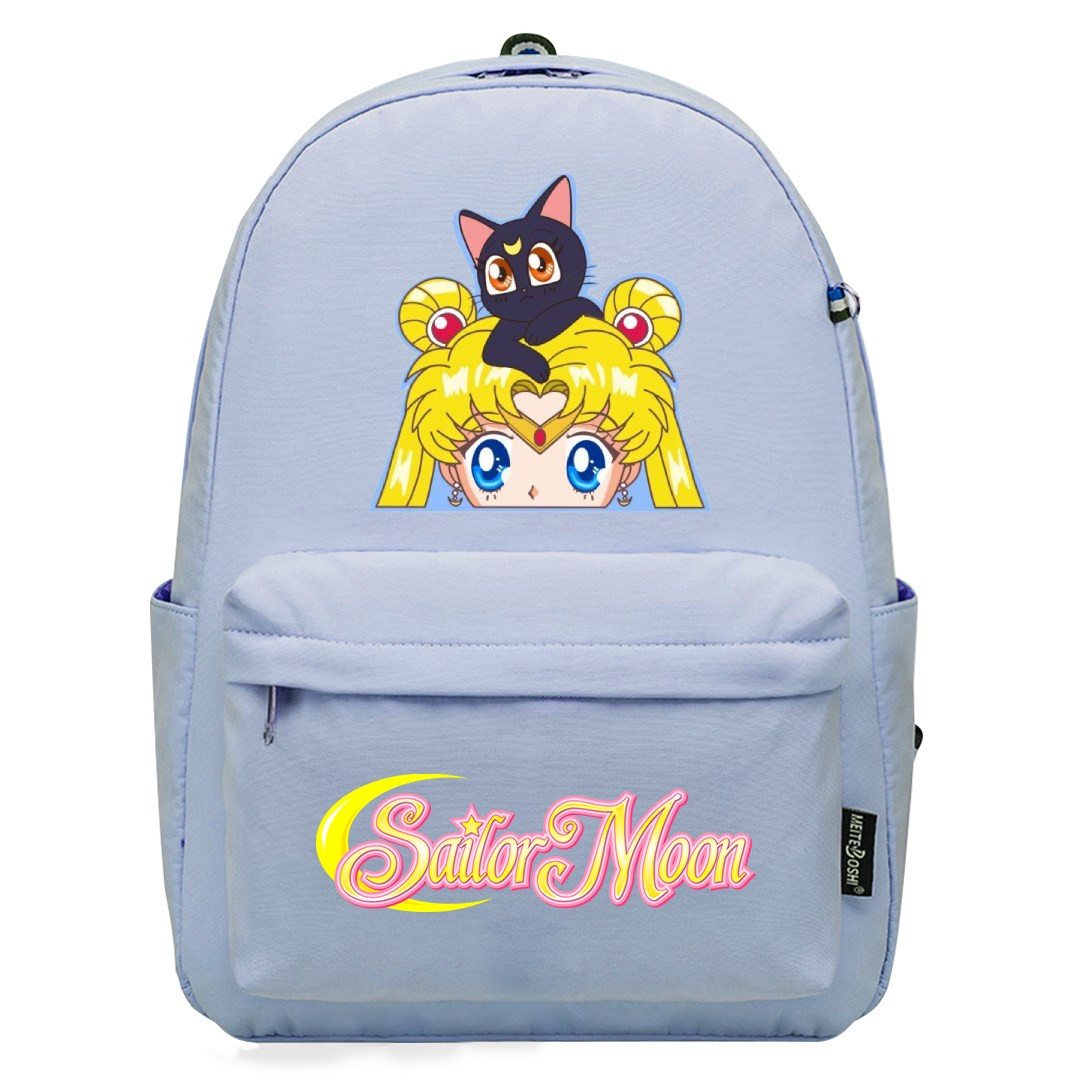 Sailor Moon Backpack SuperPack - Sailor Moon and Luna Cartoon Art