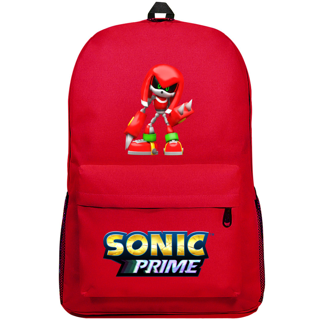 Sonic Prime Knuckles Backpack SuperPack - Metal Knuckles Character ...