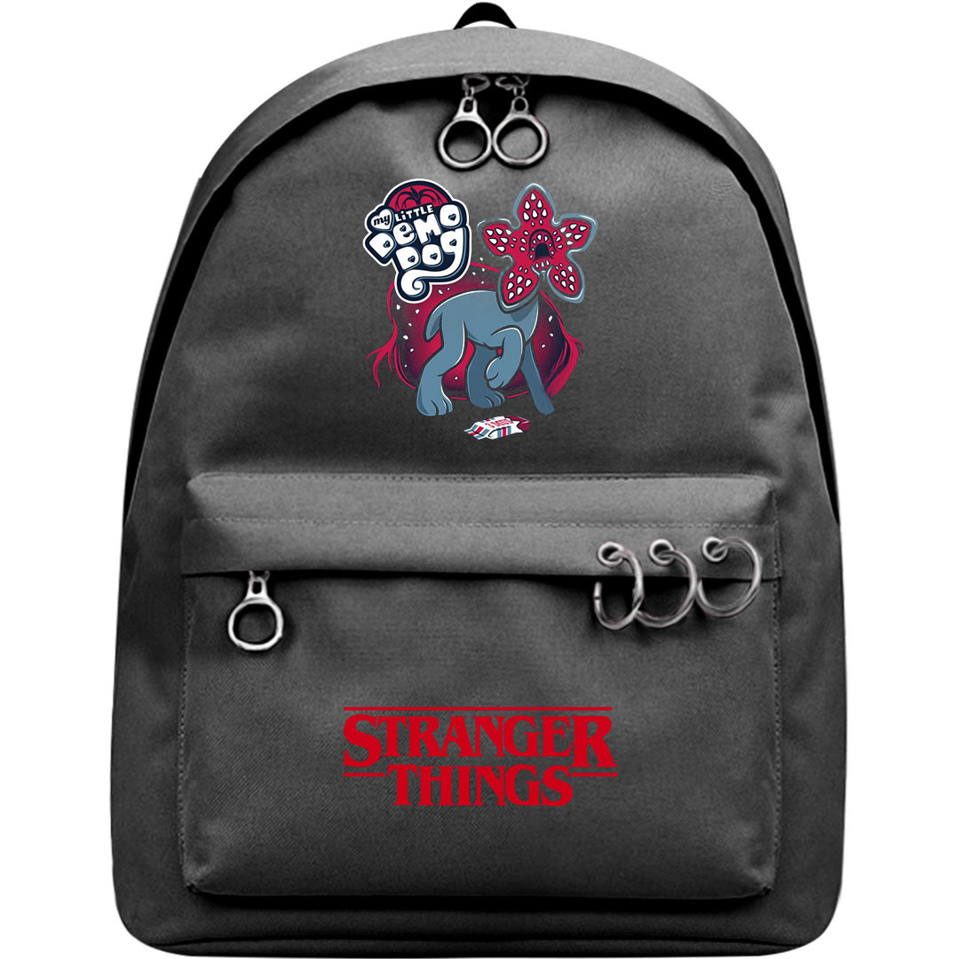 Stranger Things Demogorgon Backpack SuperPack - Demogorgon My Little Demo Dog Art