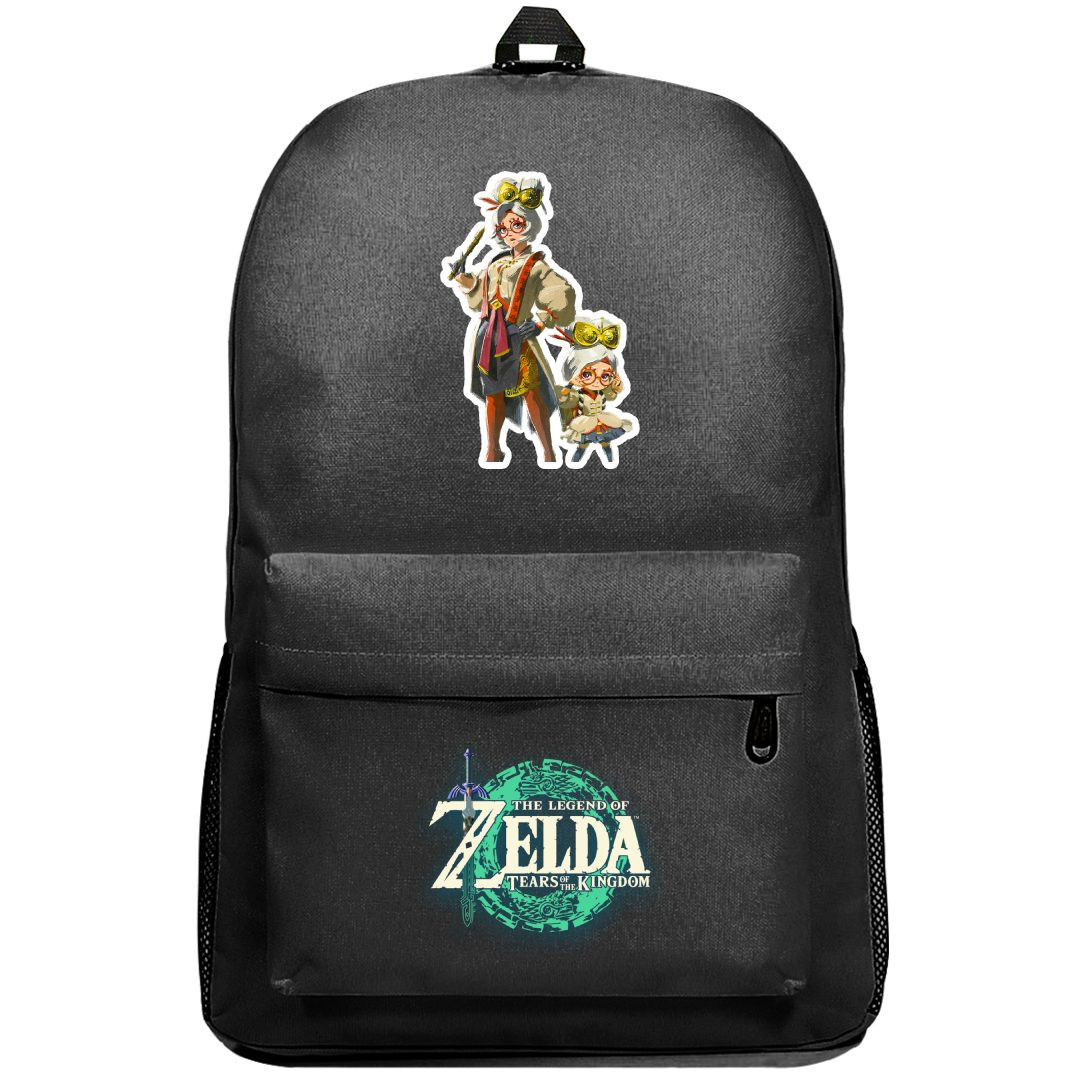 The Legend of Zelda Purah Backpack SuperPack - Purah Standing Sketch Art Sticker