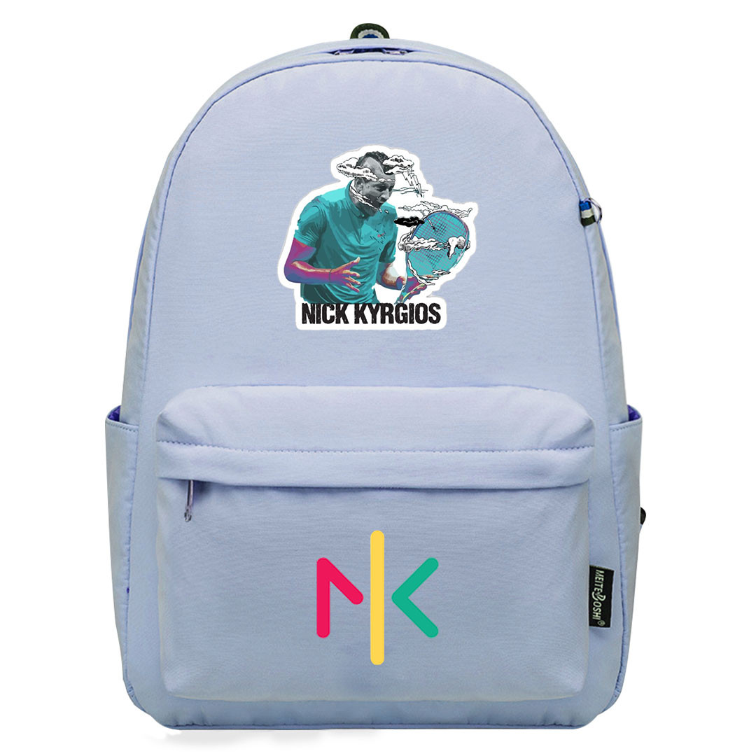 Nick Kyrgios Backpack SuperPack - Nick Kyrgios Celebrating Win Watercolor Style