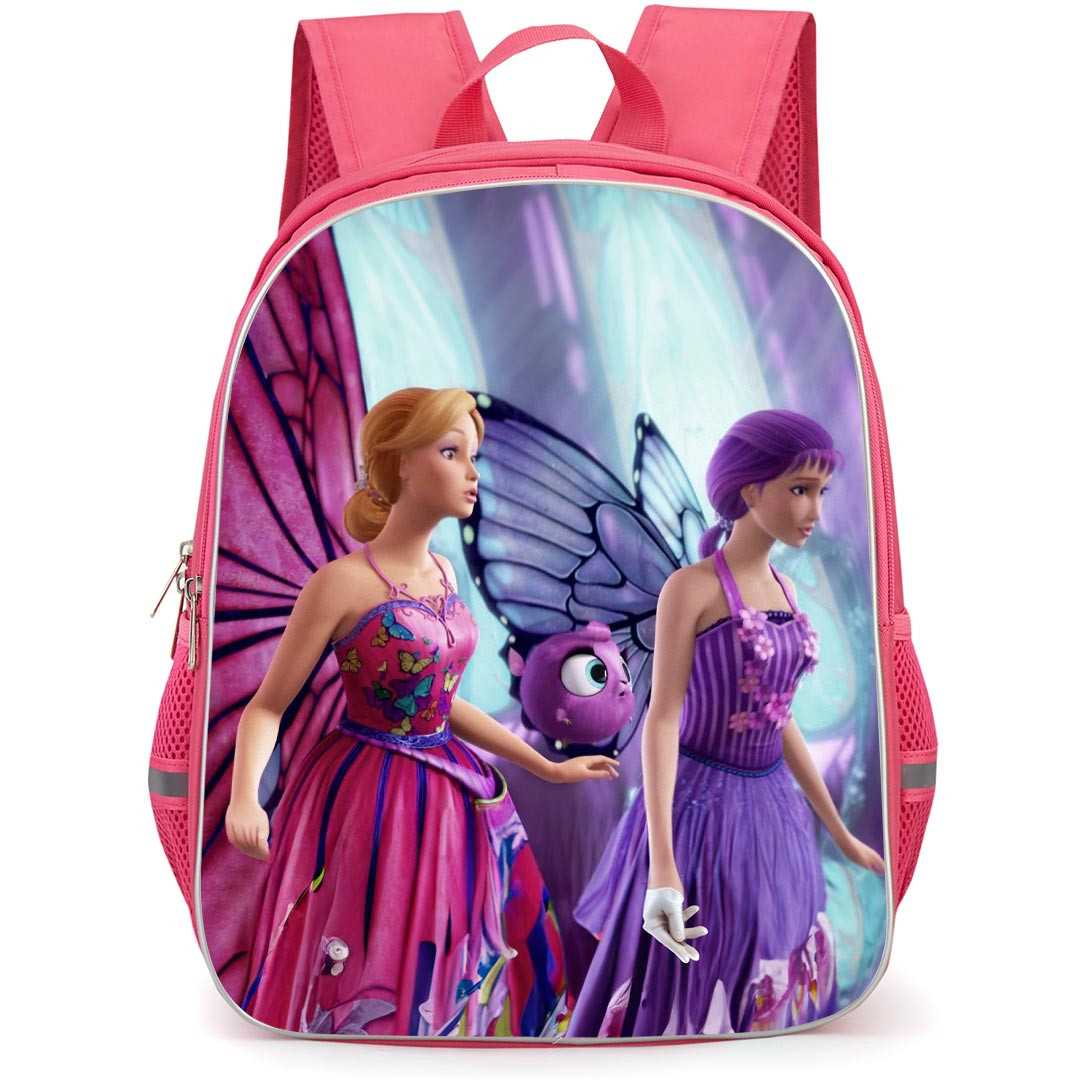 Barbie Fairytopia Backpack StudentPack - Barbie Fairytopia Elina With Purple Fairy Movie Art