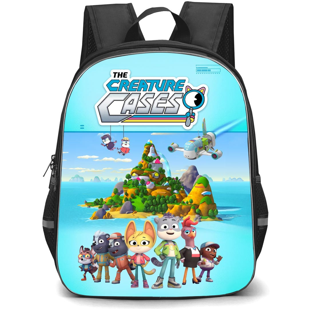 The Creature Cases Backpack StudentPack - The Creature Cases Characters With Logo Poster