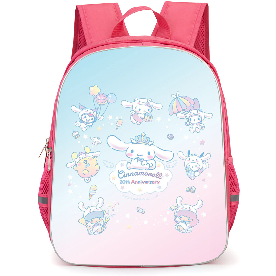 Cinammoroll Backpack StudentPack - Cinnamoroll 20th Anniversary With Sanrio Characters