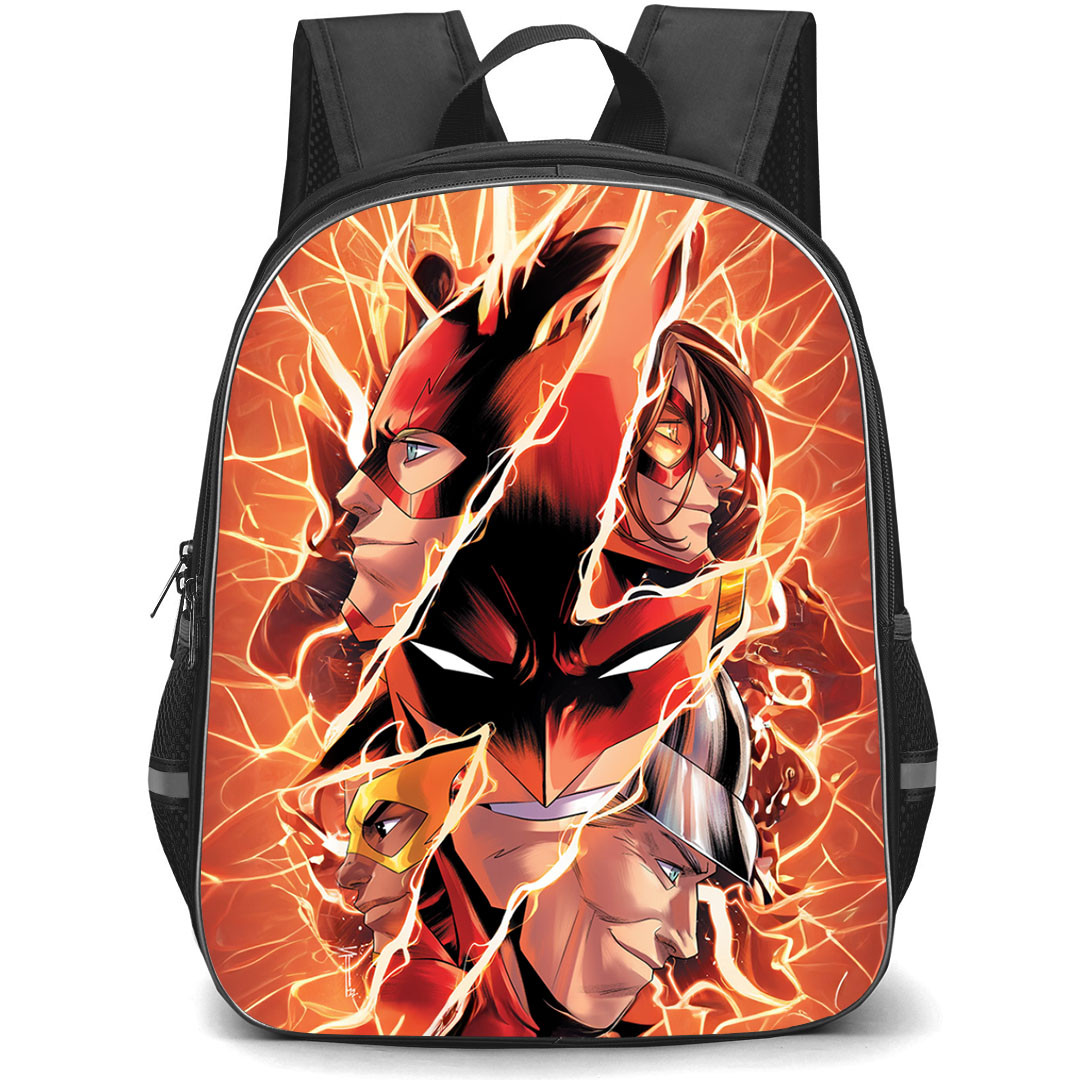 The Flash Backpack StudentPack - Flash Family Head Portrait Art