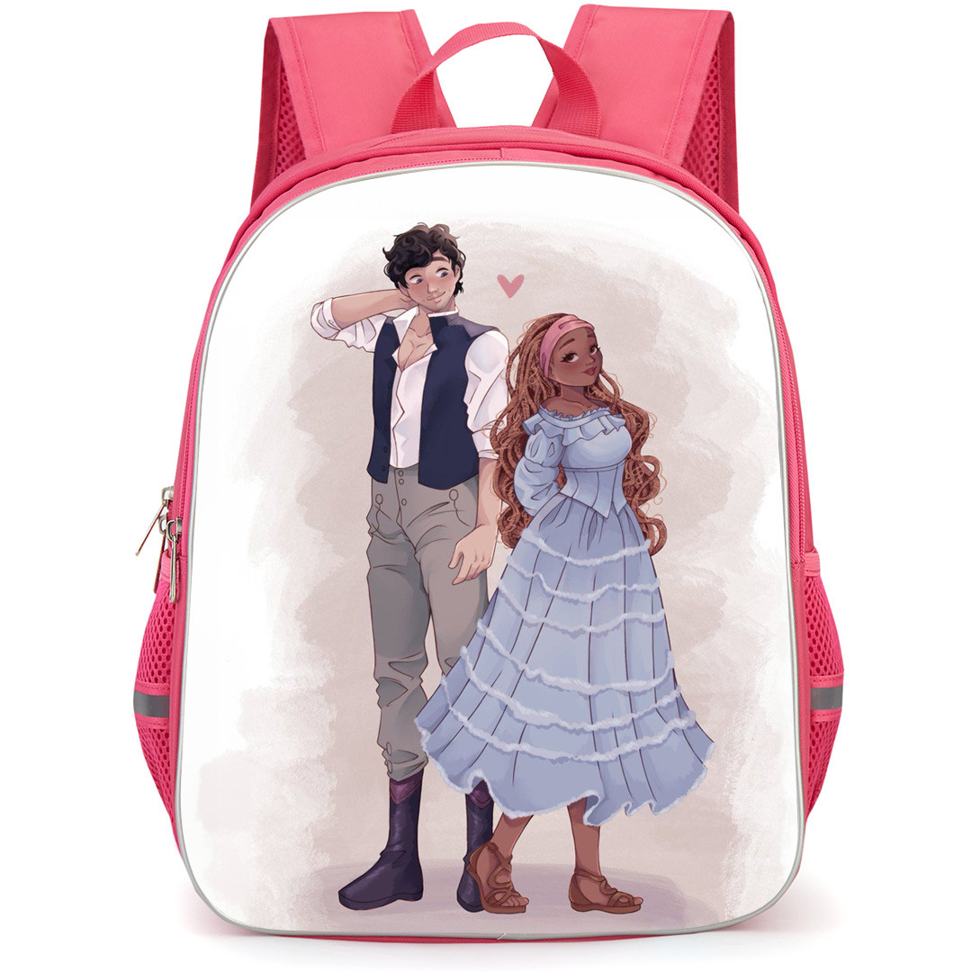 The Little Mermaid 2023 Prince Eric Backpack StudentPack - Prince Eric With Ariel Illustration