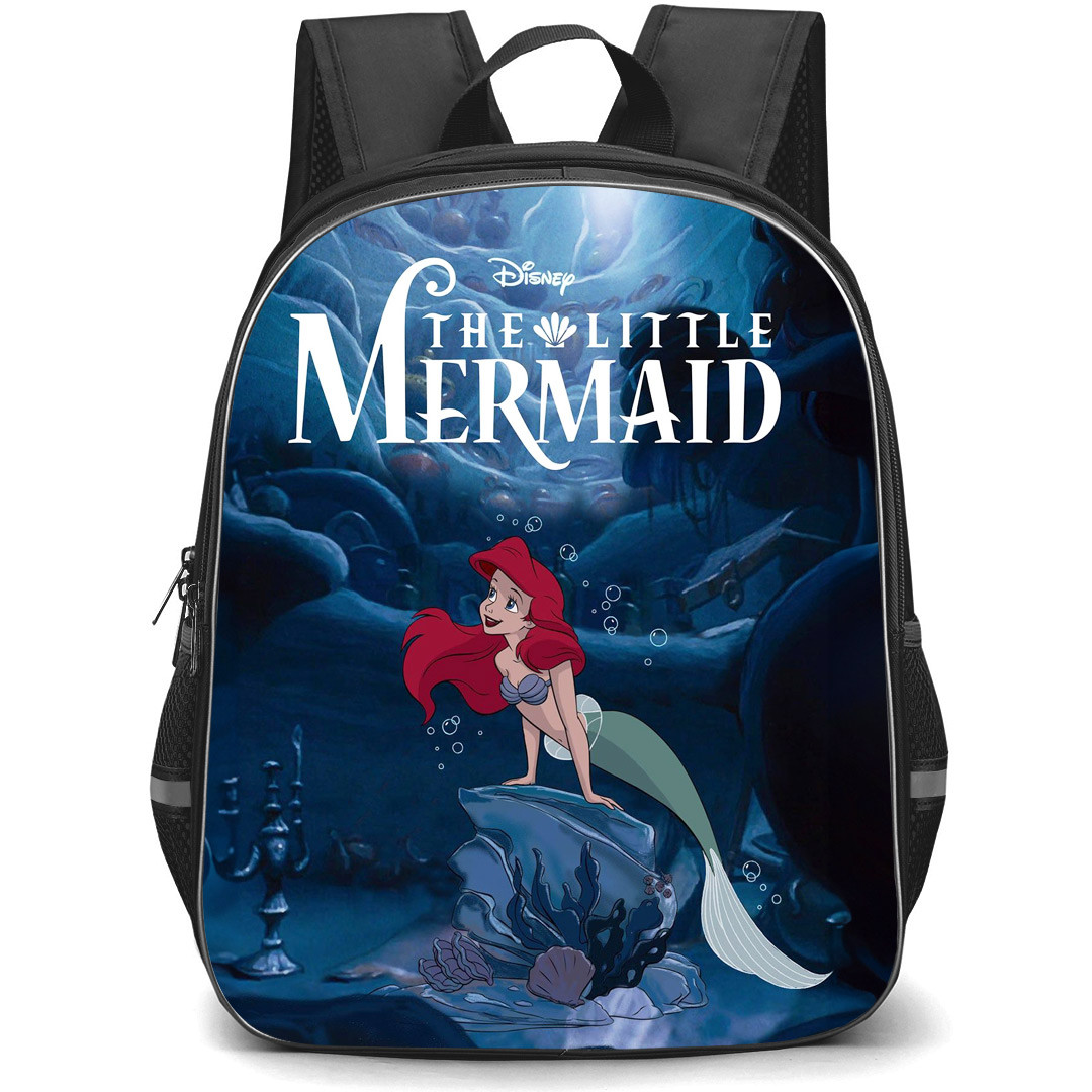 The Little Mermaid Ariel Backpack StudentPack - Ariel Under The Sea Poster Movie Art