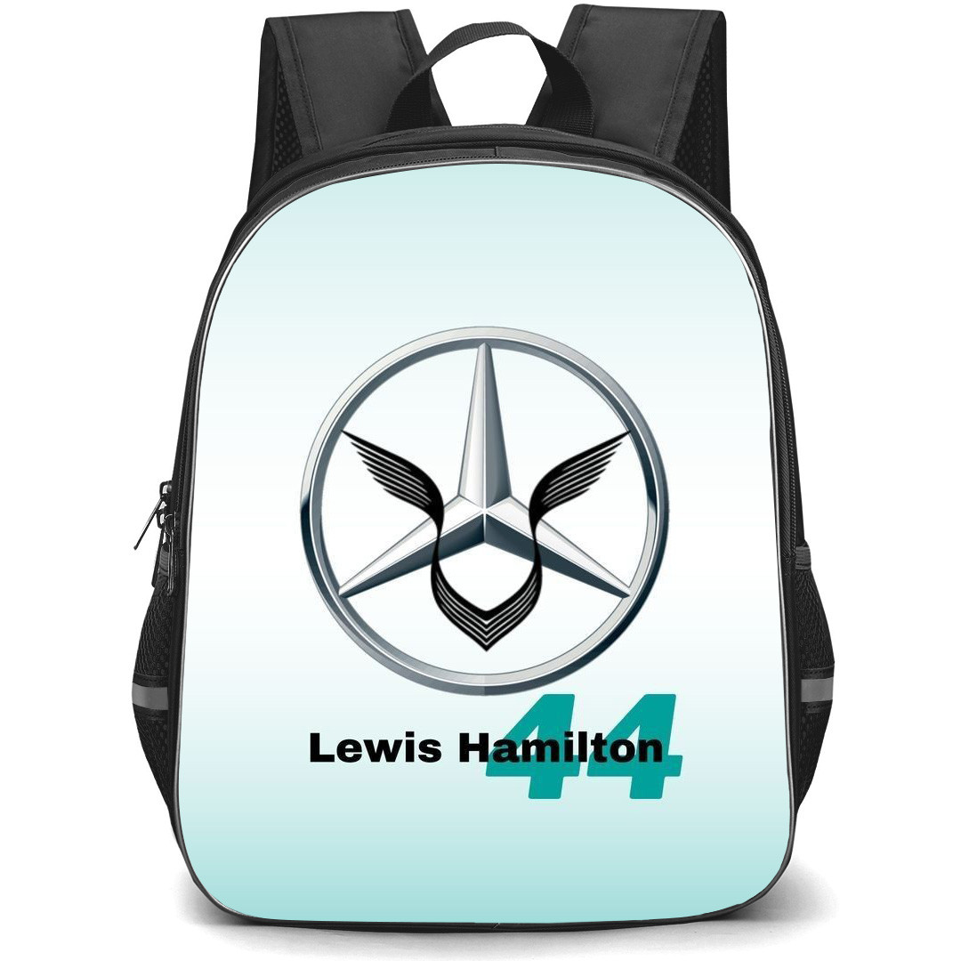 F1 Formula One Lewis Hamilton Backpack StudentPack - Lewis Hamilton 44 Logo Poster