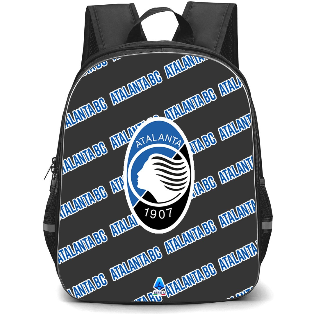 Atalanta BC Football Club Backpack StudentPack - Atalanta Football Club Medley Monogram Wordmark