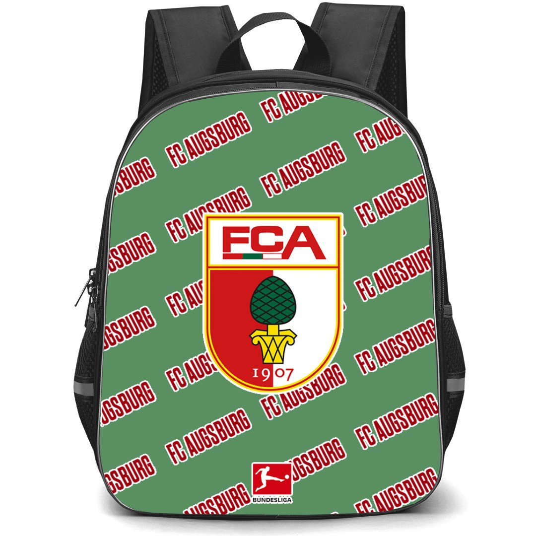 FC Augsburg Football Club Backpack StudentPack - Augsburg Football Club Medley Monogram Wordmark