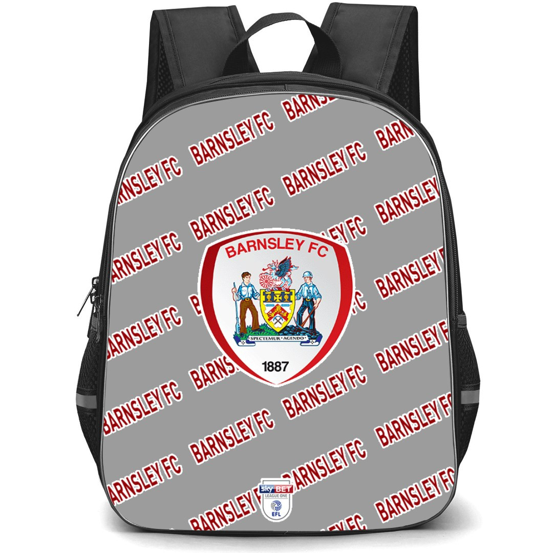 Barnsley FC Backpack StudentPack - Barnsley Football Club Medley Monogram Wordmark