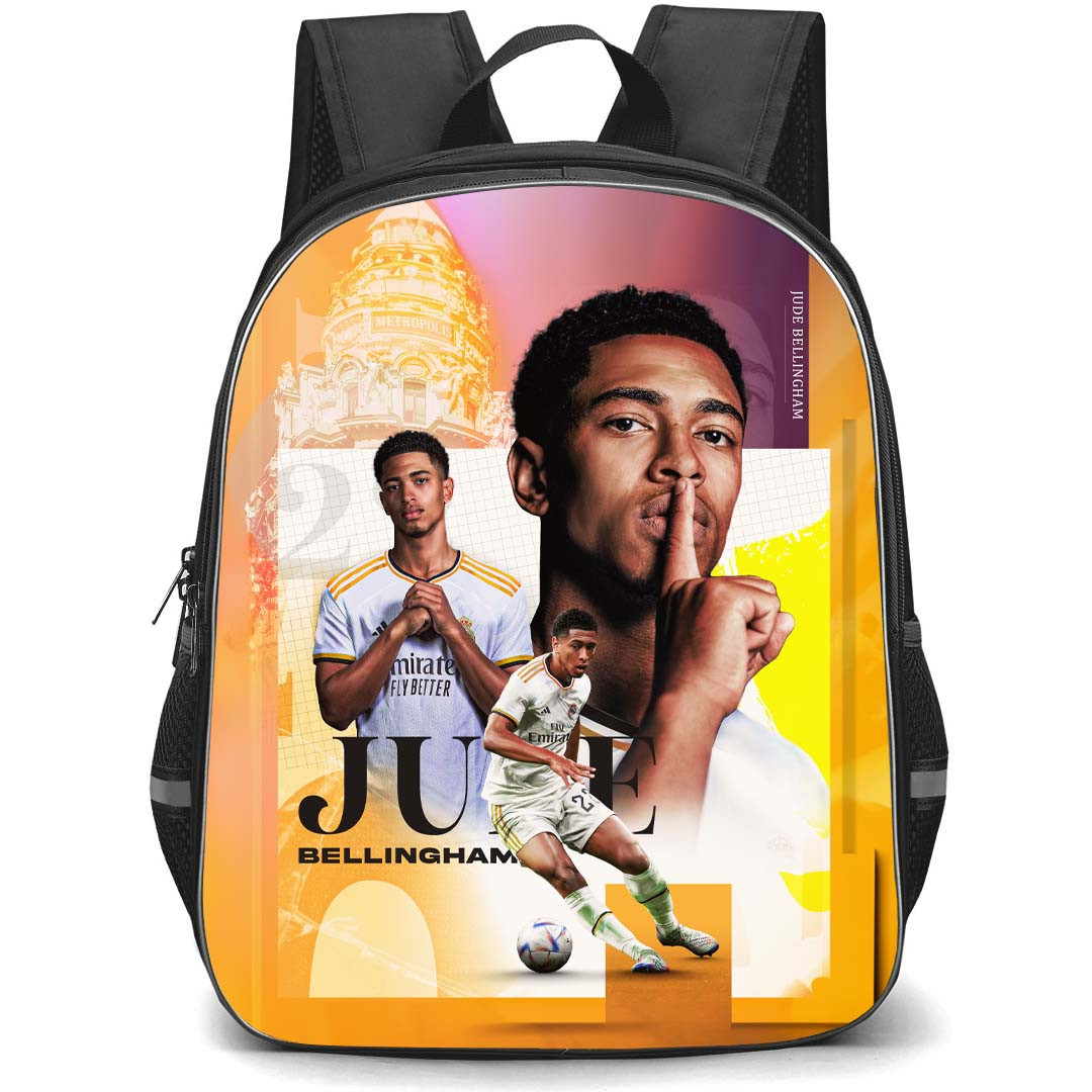 Jude Bellingham Backpack StudentPack - Jude Bellingham Real Madrid CF Dribbling Poster