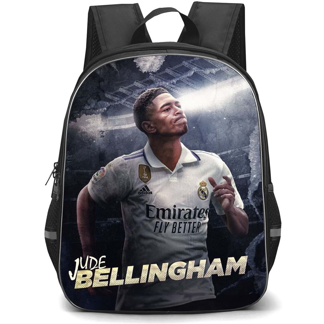 Jude Bellingham Backpack StudentPack - Jude Bellingham Real Madrid CF Side Portrait Poster