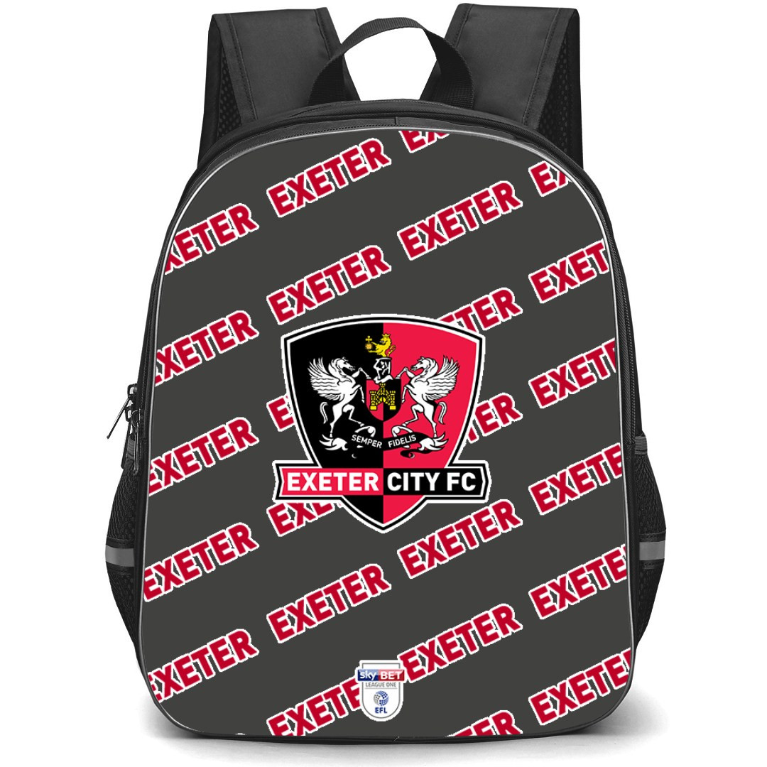 Exeter City FC Backpack StudentPack - Exeter Football Club Medley Monogram Wordmark