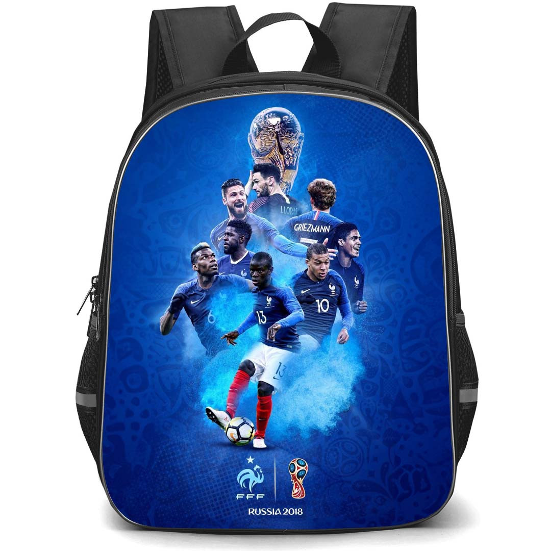 France National Team Backpack StudentPack - France National Team 2018 FIFA World Cup Champion Poster