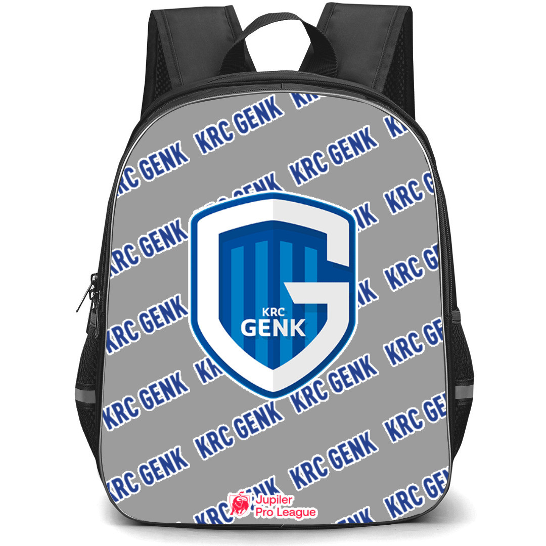 KRC Genk Football Club Backpack StudentPack - Genk Football Club Medley Monogram Wordmark