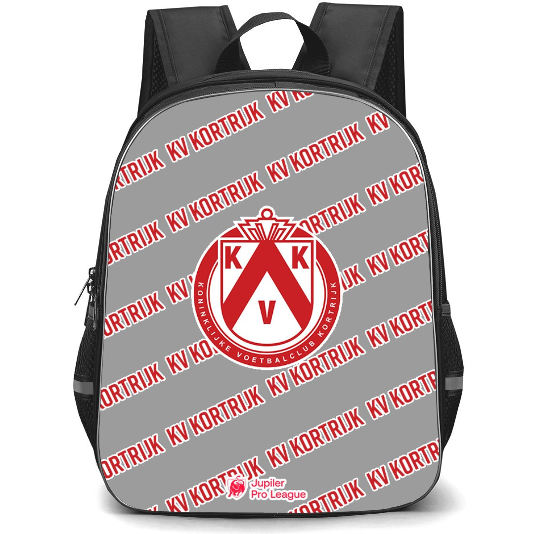 KV Kortrijk Football Club Backpack StudentPack - Kortrijk Football Club Medley Monogram Wordmark