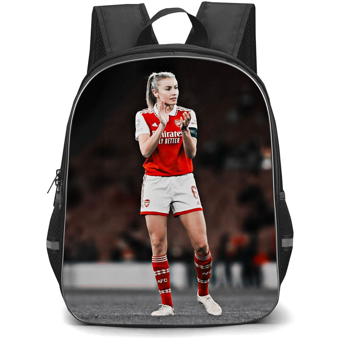 Leah Williamson Backpack StudentPack - Leah Williamson England Women's National Football Clapping Poster