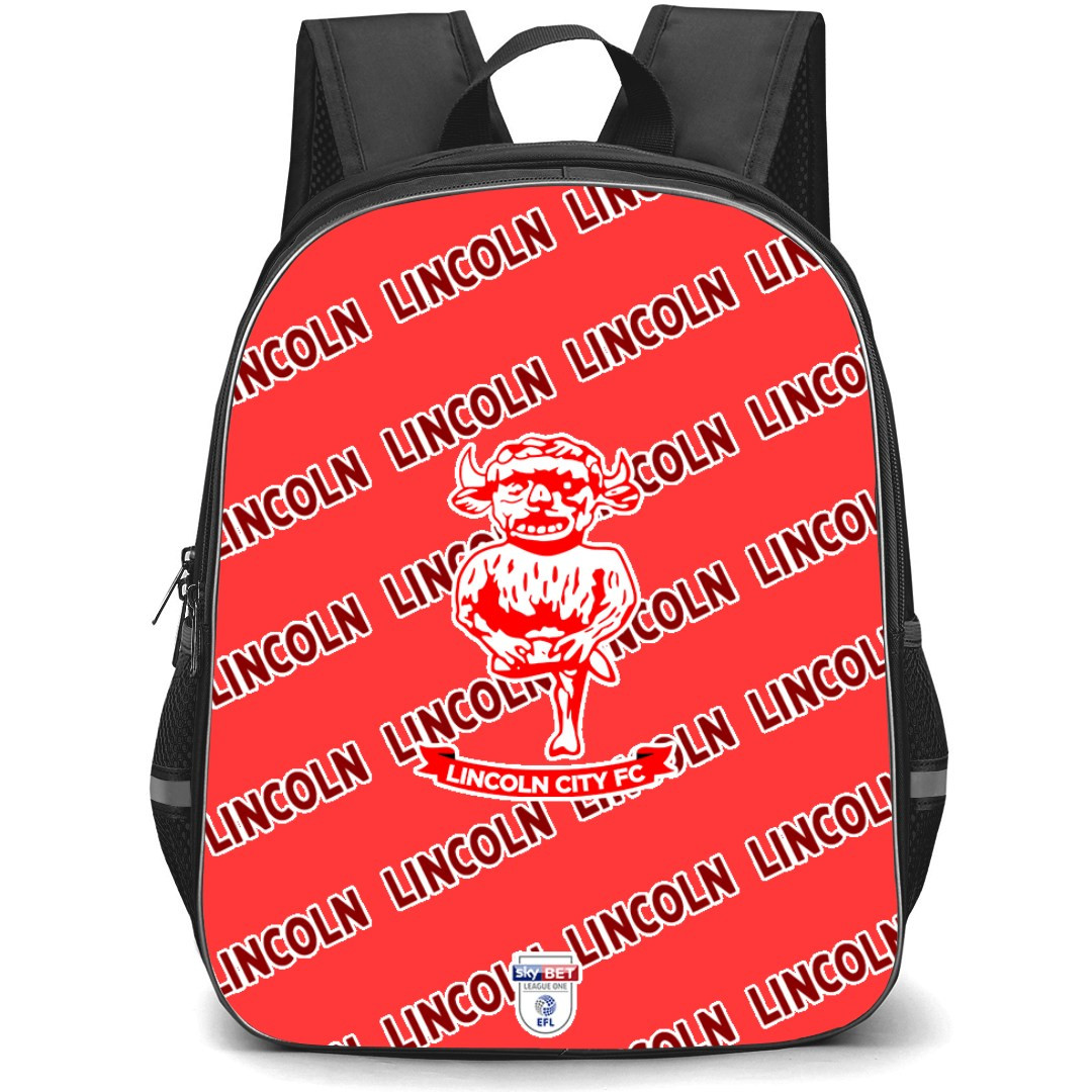 Lincoln City FC Backpack StudentPack - Lincoln Football Club Medley Monogram Wordmark