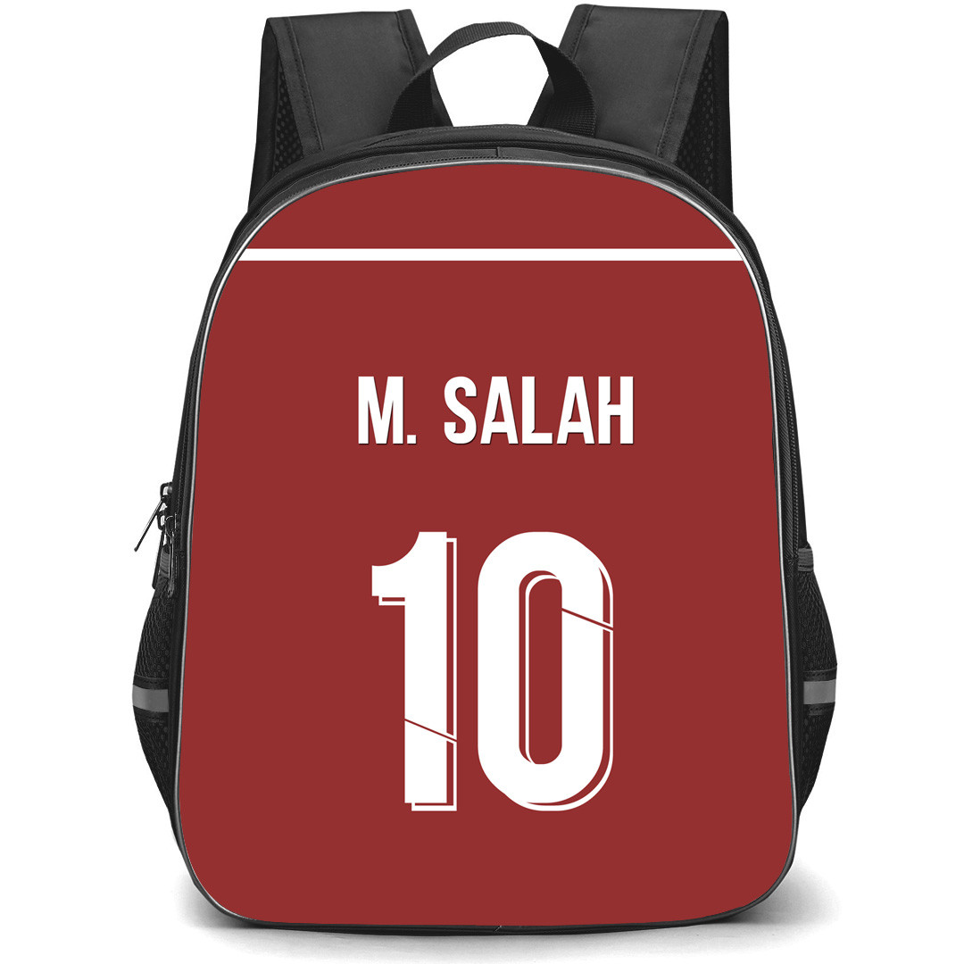 Mohamed Salah Backpack StudentPack - Mohamed Salah Egypt National Football Team No. 10 Jersey
