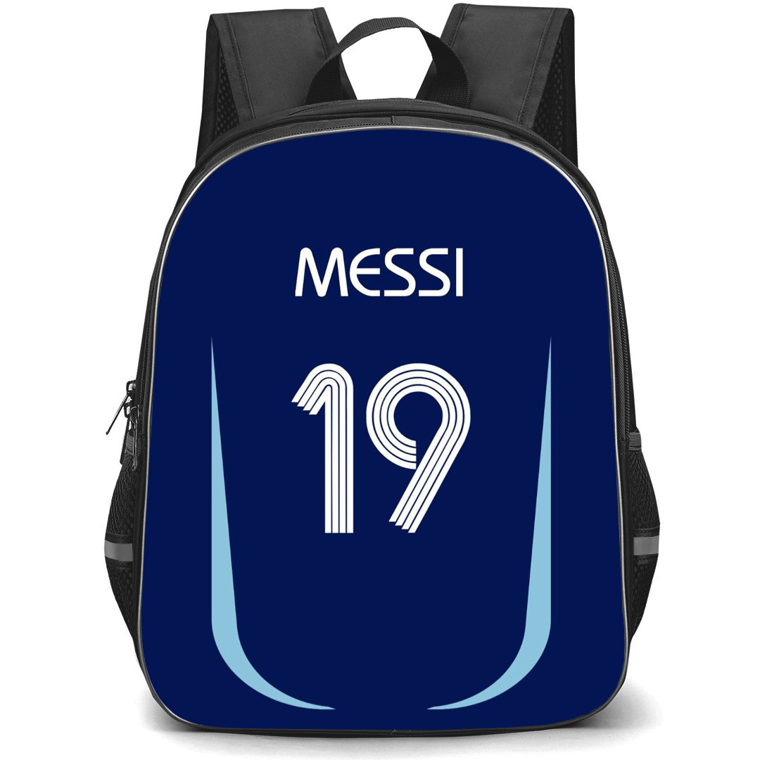 Lionel Messi Backpack StudentPack - Lionel Messi Argentinas 2006 World Cup No. 19 Jersey