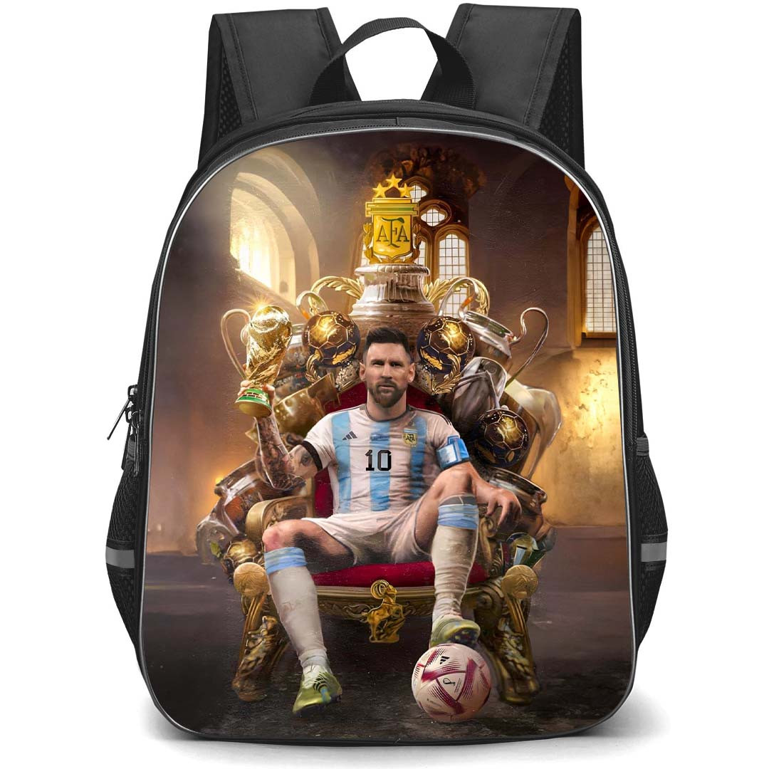 Lionel Messi Backpack StudentPack - Lionel Messi The Football King