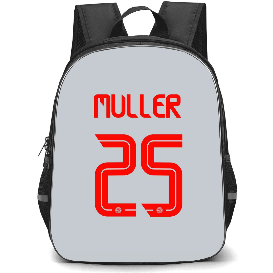 Thomas Muller Backpack StudentPack - Thomas Muller FC Bayern Munich No. 25 Jersey