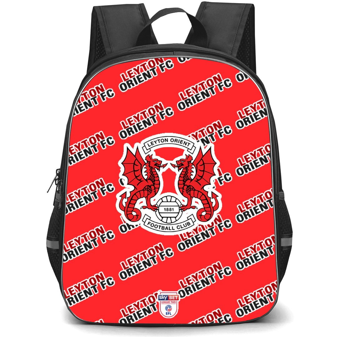 Leyton Orient FC Backpack StudentPack - Orient Football Club Medley Monogram Wordmark