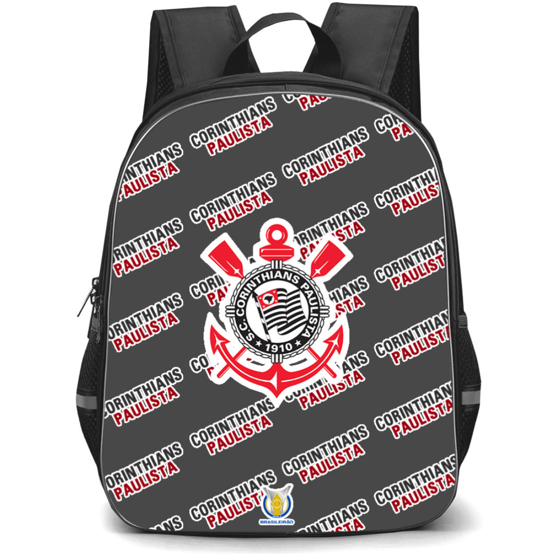 Sport Club Corinthians Paulista Backpack StudentPack - Sport Club Corinthians Paulista Football Club Medley Monogram Wordmark