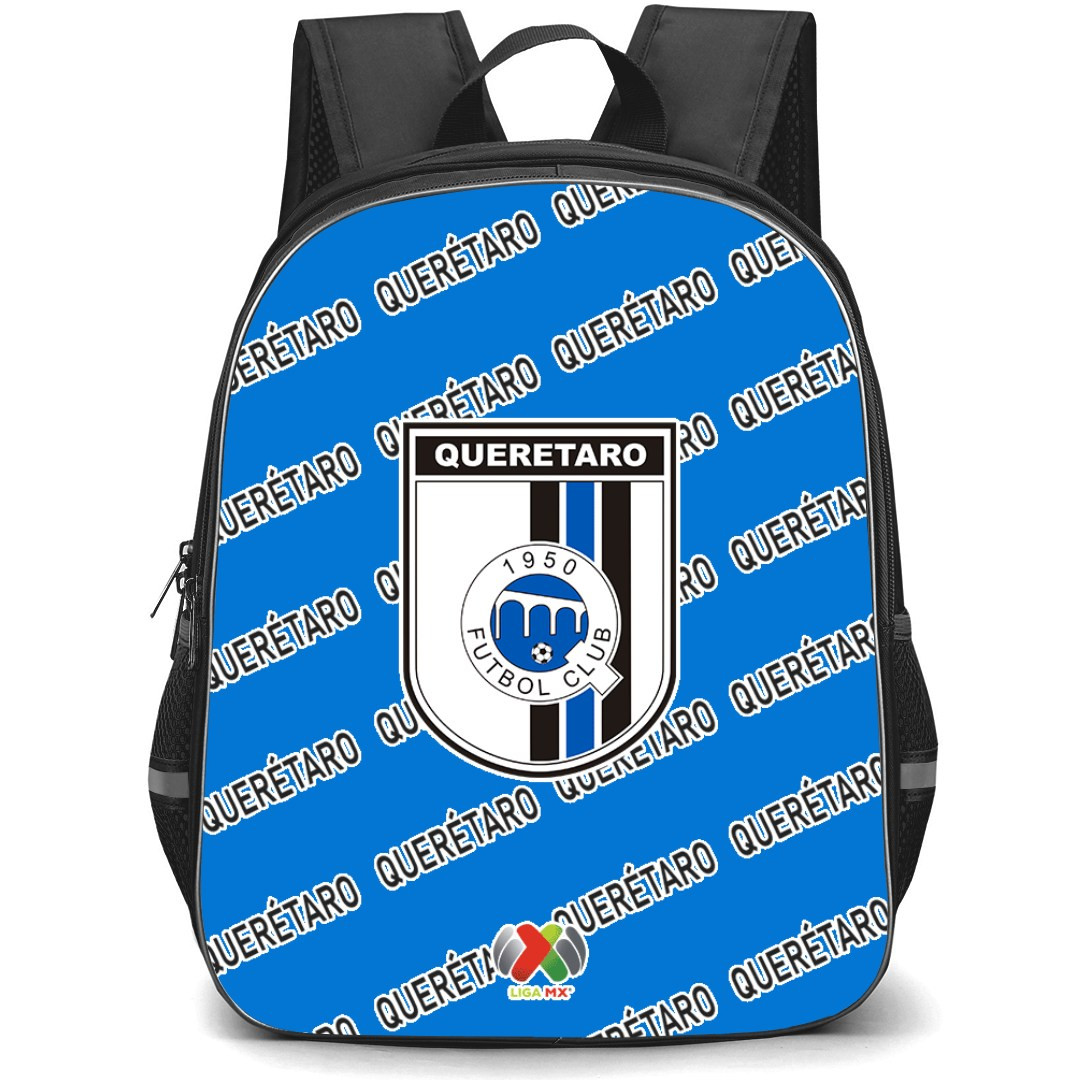 Queretaro FC Backpack StudentPack - Queretaro Football Club Medley Monogram Wordmark