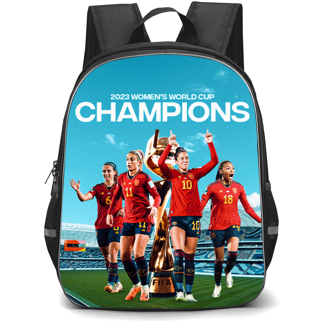 Spain Women National Team World Cup Backpack StudentPack - 2023 Women World Cup Champions