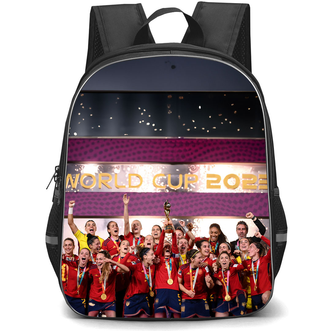 Spain Women National Team World Cup Backpack StudentPack - Trophy 2023 Celebrating