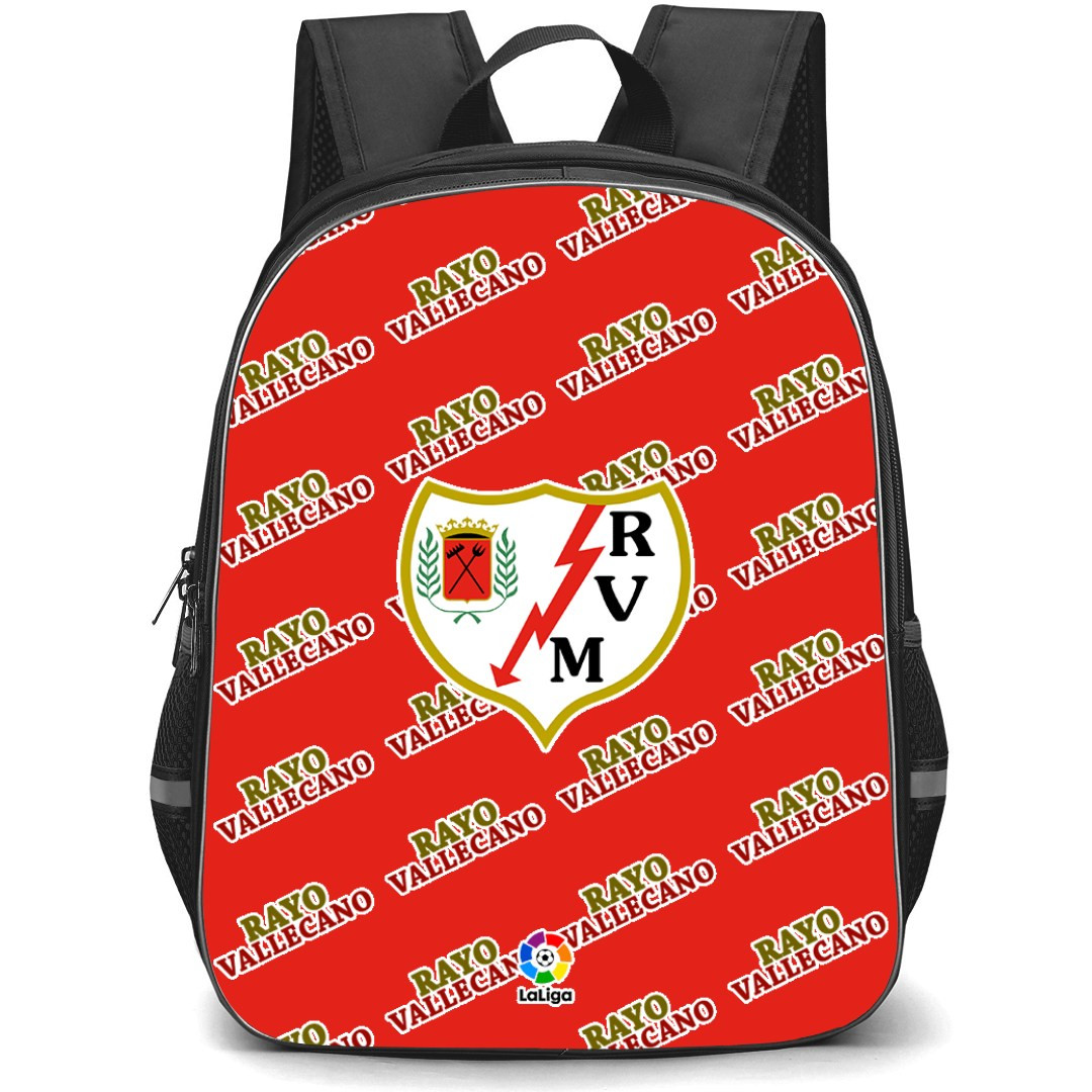 Rayo Vallecano Backpack StudentPack - Vallecano Football Club Medley Monogram Wordmark