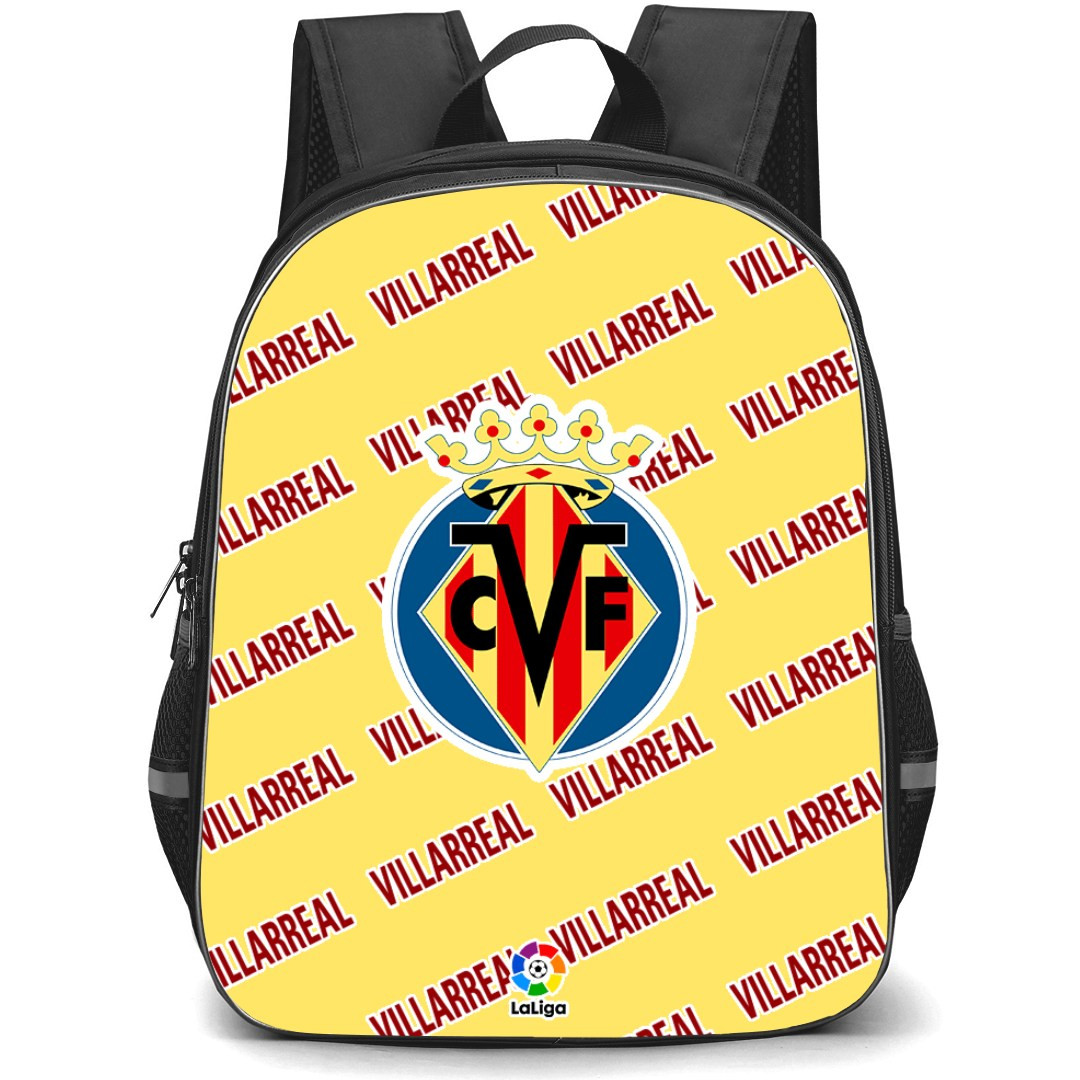 Villarreal CF Backpack StudentPack - Villarreal Football Club Medley Monogram Wordmark