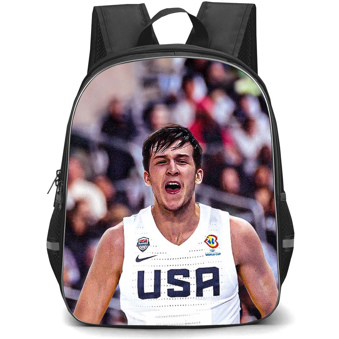 Fiba World Cup 2023 Austin Reaves Backpack StudentPack - Austin Reaves USA 15 Celebration Poster