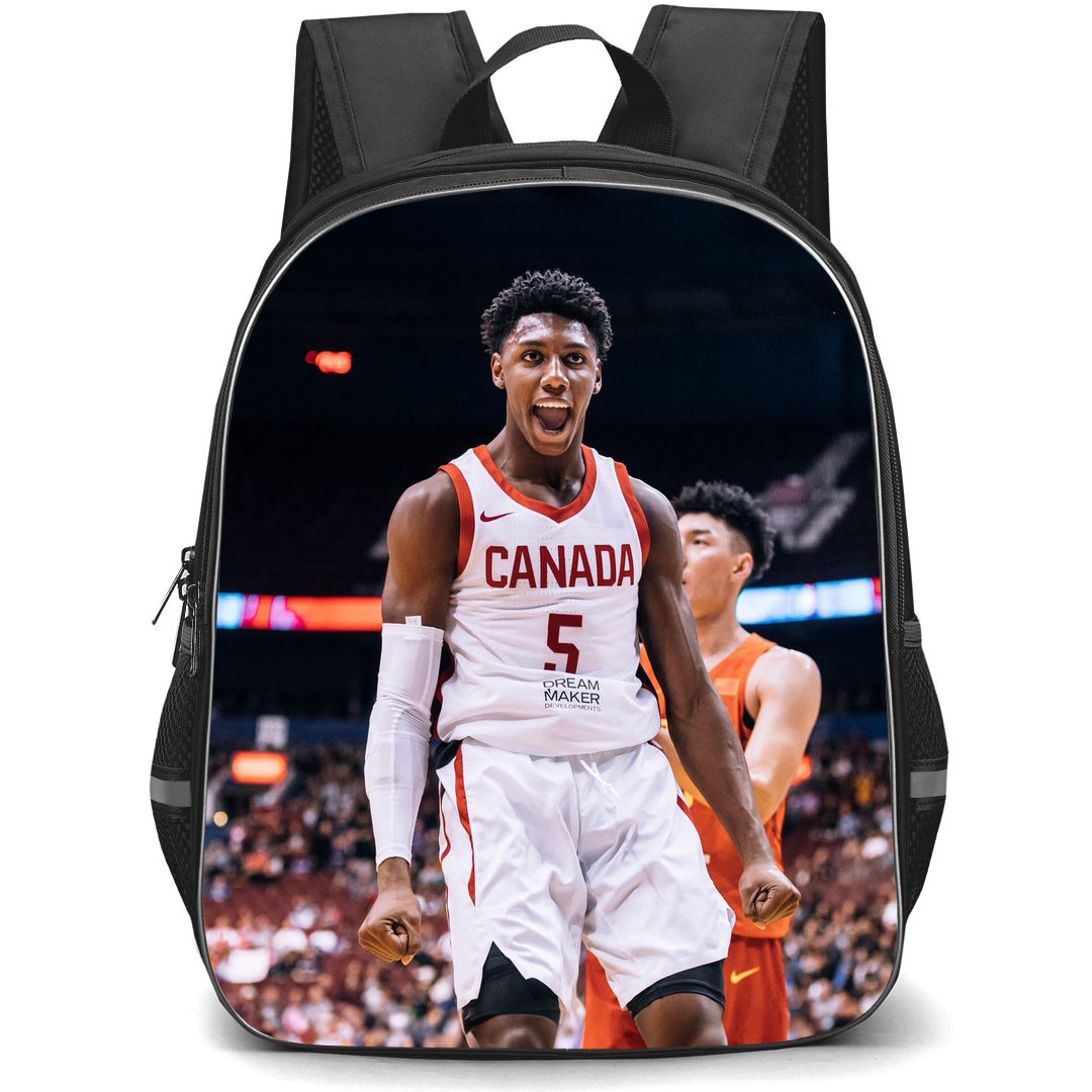Fiba World Cup 2023 RJ Barrett Backpack StudentPack - RJ Barrett Canada 5 Celebration Poster