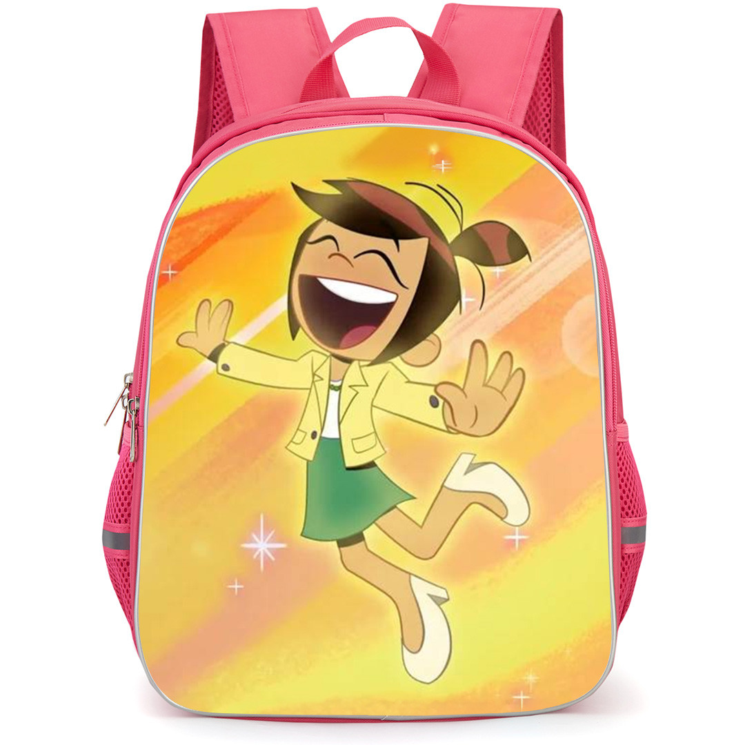 The Ghost And Molly McGee Molly Backpack StudentPack - Molly Happy Jumping