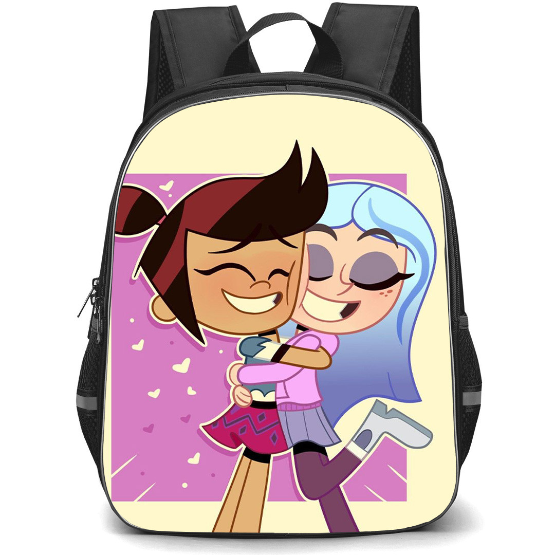 The Ghost And Molly McGee Molly Backpack StudentPack - Molly And Andrea Hug