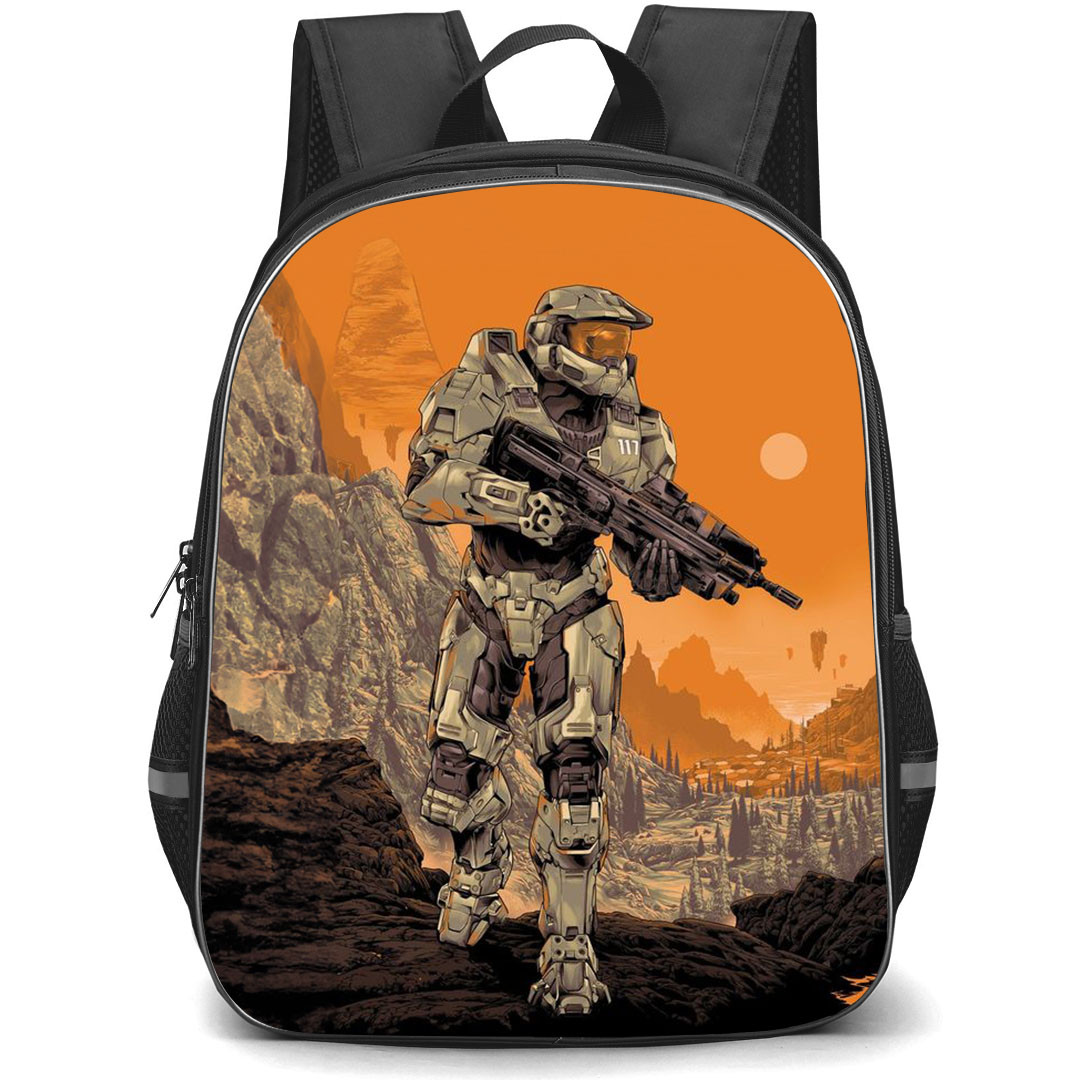 Halo Master Chief Backpack StudentPack - Master Chief Halo Infinite