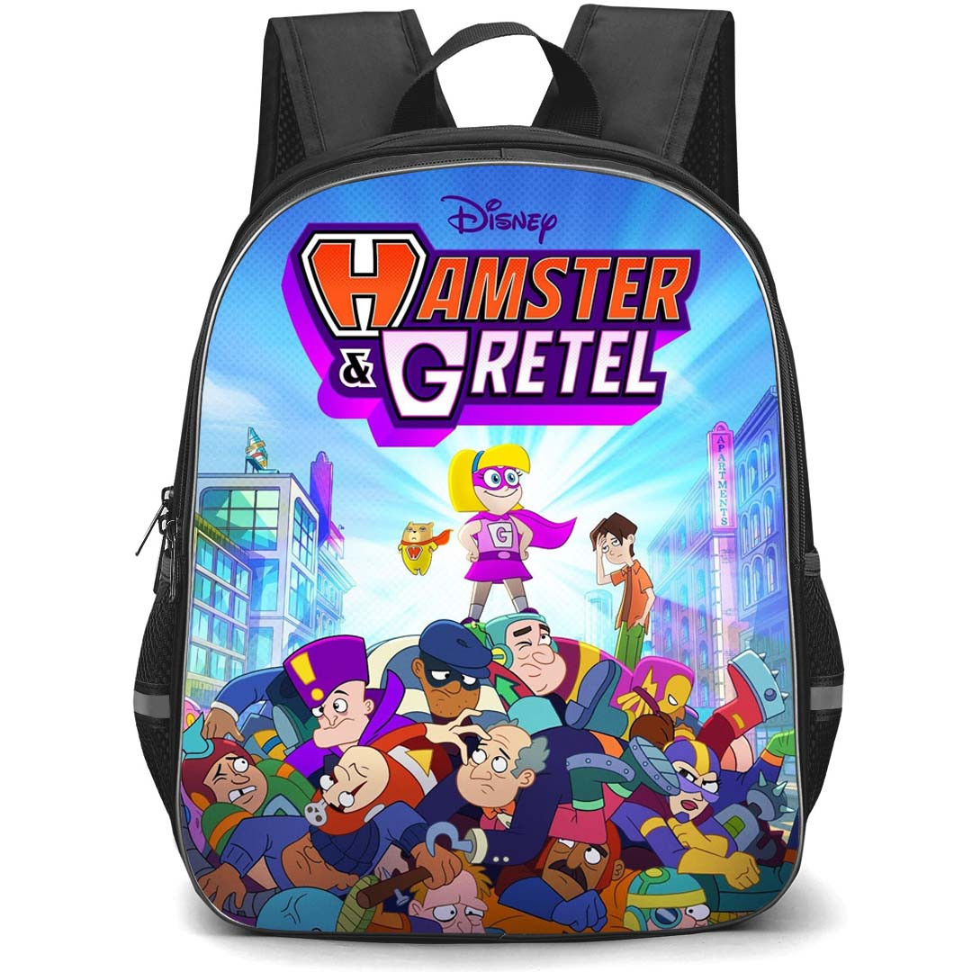 Hamster & Gretel Backpack StudentPack - Hamster & Gretel Animated Series Poster