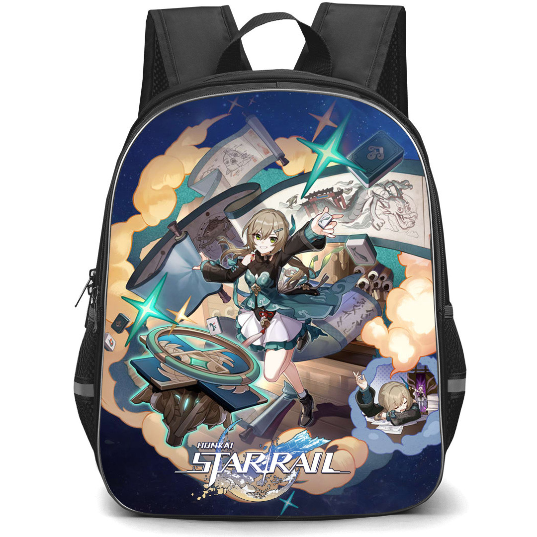 Honkai Star Rail Qingque Backpack StudentPack - Qingque Character Series Art
