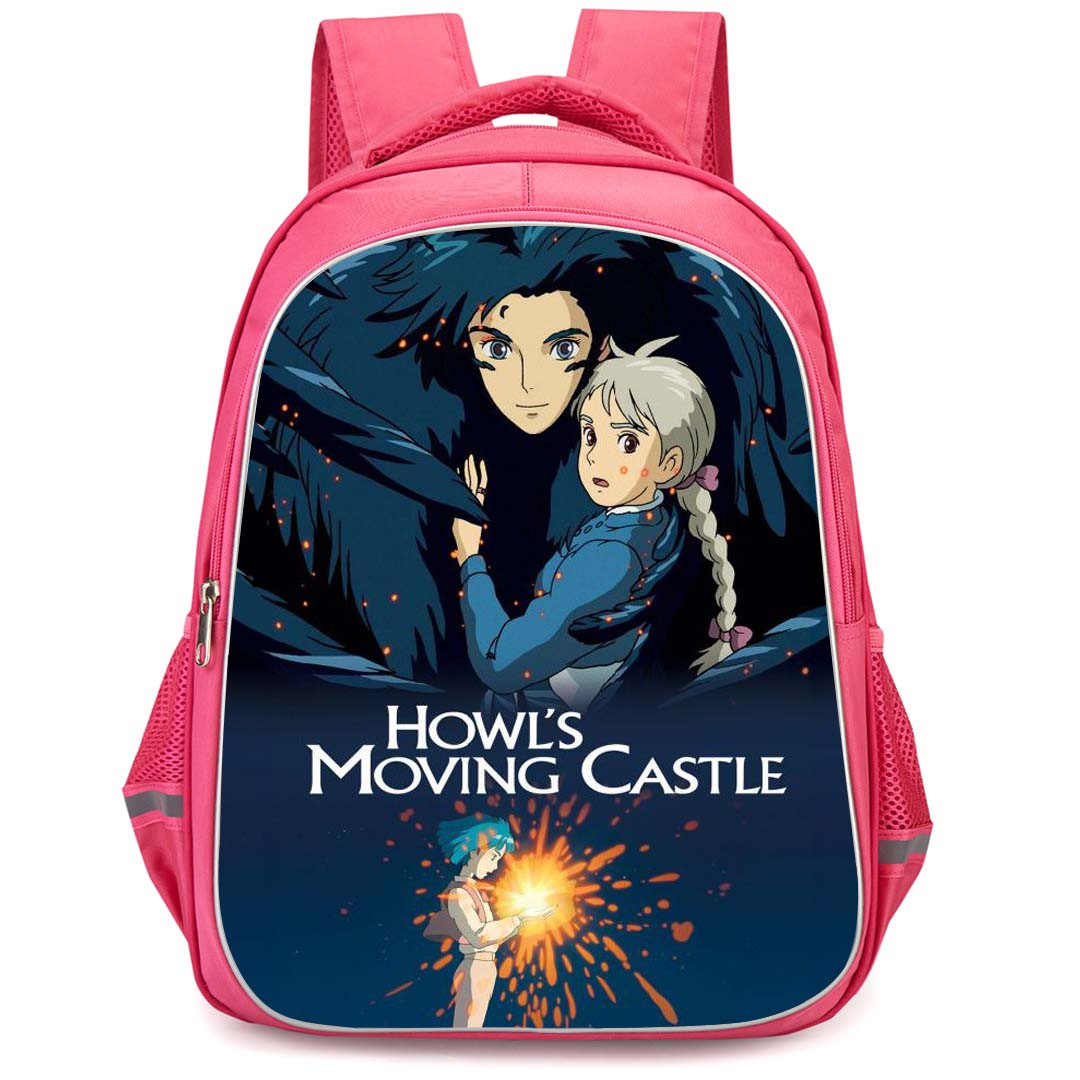 Howl's Moving Castle Backpack StudentPack - Howl's Moving Castle Official Anime Poster