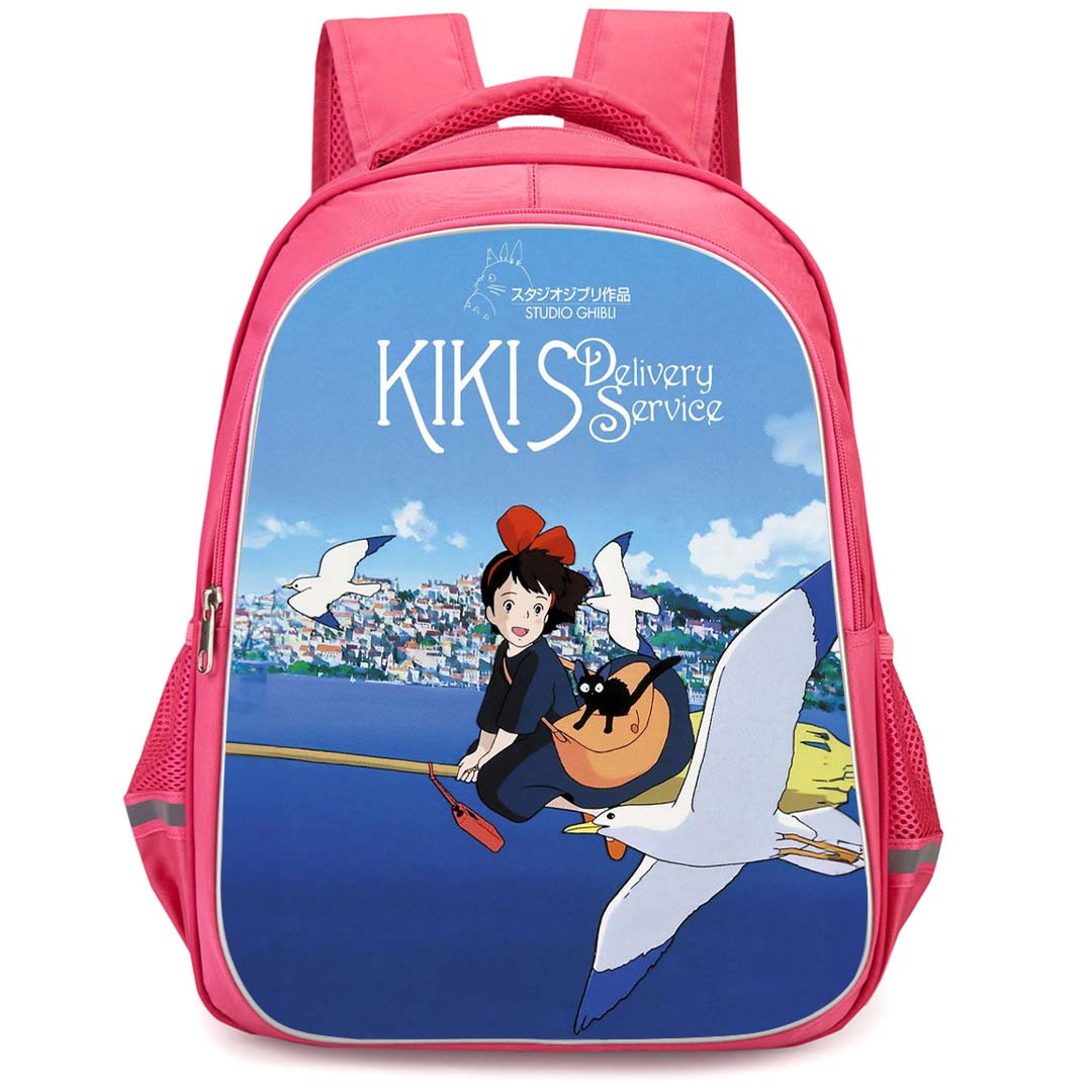 Kiki's Delivery Service Backpack StudentPack - Kiki's Delivery Service Studio Ghibli Poster
