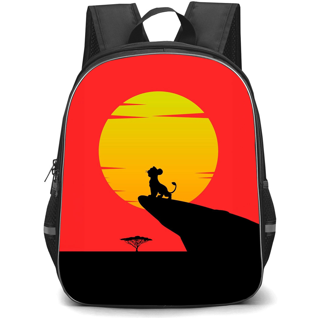 The Lion King Backpack StudentPack - The Lion King Silhouette Poster